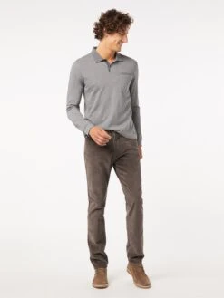 Pierre Cardin Pantalons Regular Broek Lyon Heren Donkerbruin -Herenkleding Winkel d3f9dc24372a89bda369787b1b55be07