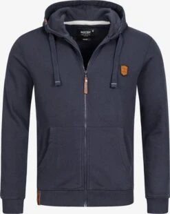 Indicode Jeans Sweatvesten Met Capuchon Sweatvest Braidwood Heren Enziaan