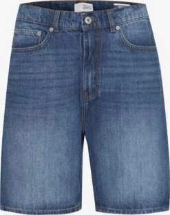 Solid Denim Shorts Regular Jeans SDBrayson Heren Blauw