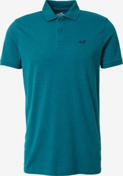 Hollister Polos Shirt Heren Jade Groen