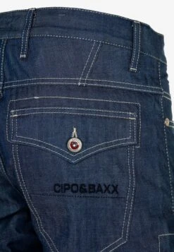Cipo & Baxx Denim Shorts Regular Jeans Boost Heren Blauw -Herenkleding Winkel d62b0a1892b727d5a91acd5f912a1e3d