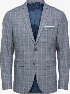 Selected Homme Blazers Slim Fit Colbert Timelogan Heren Blauw / Lichtblauw
