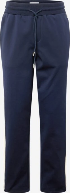 Les Deux Sweatpants Regular Broek Heren Navy