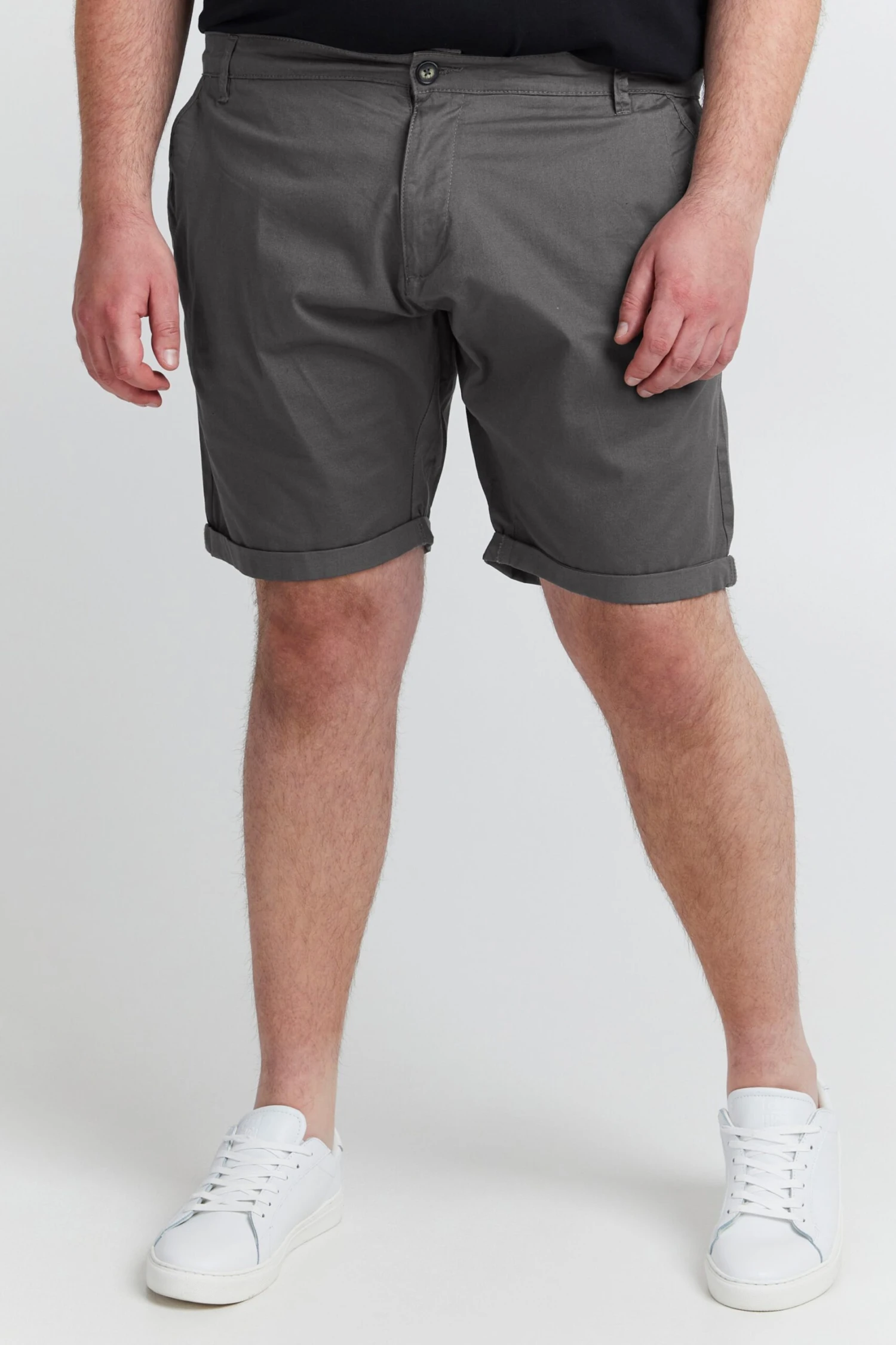 Solid Shorts Regular Broek Heren Donkergrijs 2 Solid Shorts Regular Broek Heren Donkergrijs - Afbeelding 2