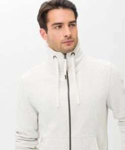 BRAX Sweatvesten Sweatvest Heren Lichtgrijs -Herenkleding Winkel dd6b98cbeabde7439234340b00e5cae4