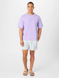 WEEKDAY Shorts Regular Broek Alax Heren Lichtblauw -Herenkleding Winkel de43016adf9b1a0c6815facff94de3df