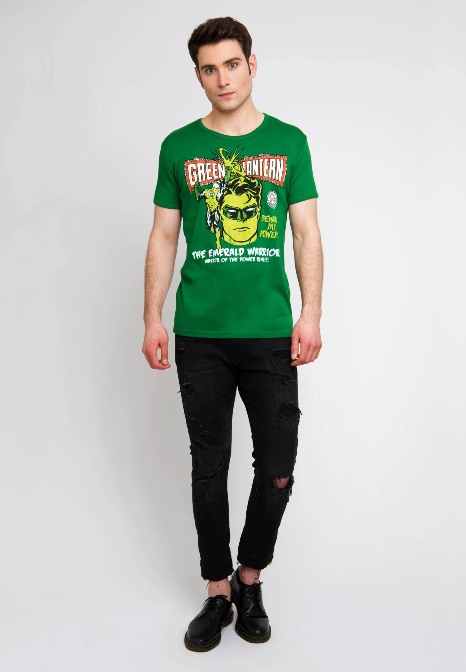 Logoshirt T-shirts Shirt Green Lantern Power Heren Groen 4 Logoshirt T-shirts Shirt Green Lantern Power Heren Groen - Afbeelding 4