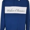 URBAN CLASSICS Longsleeves Shirt Heren Blauw