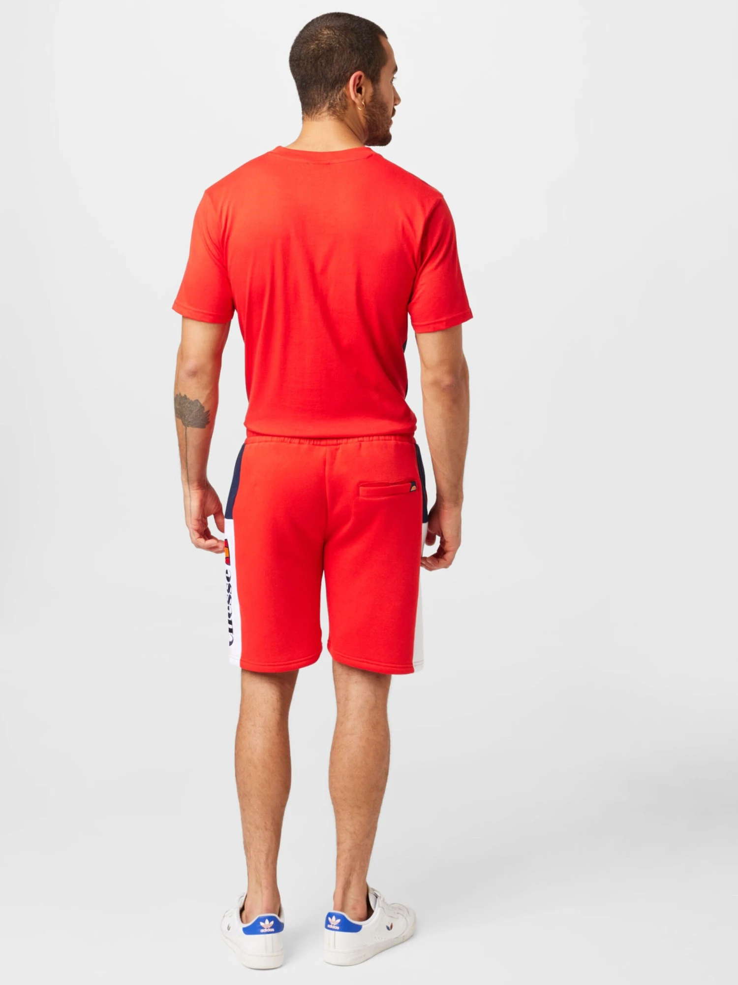 Ellesse Sweat Shorts Regular Broek Bratani Heren Rood 4 Ellesse Sweat Shorts Regular Broek Bratani Heren Rood - Afbeelding 4