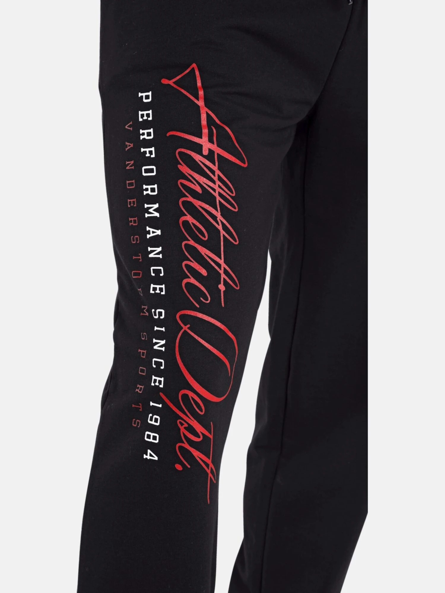 Sweatpants Regular Broek Bjan Heren Zwart 5 Sweatpants Regular Broek Bjan Heren Zwart - Afbeelding 5