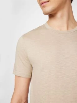 Armedangels T-shirts Shirt JAMES Heren Beige -Herenkleding Winkel e212e5042ccf46c1f802c751e5c53839