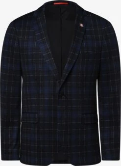 Blazers Slim Fit Colbert Mike Heren Zwart