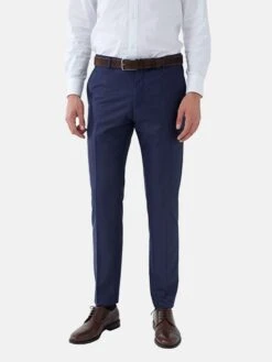 Pakken & Kostuums Slimfit Pak Heren Marine -Herenkleding Winkel e64dff2ea165dc174a1ab39e31c69b01