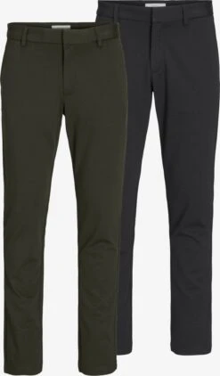 Jack & Jones Chinos Slimfit Chino Winston Heren Donkergrijs / Groen