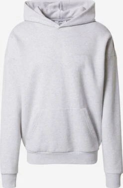 Hoodies Sweatshirt Sebastian Heavyweight Heren Grijs Gemêleerd