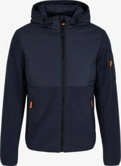 Tom Tailor Fleece Jassen Fleece Jas Heren Donkerblauw