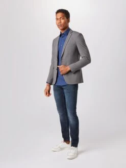 ESPRIT Colberts Regular Fit Business-colbert Heren Grijs Gemêleerd 9 ESPRIT Colberts Regular Fit Business-colbert Heren Grijs Gemêleerd -Herenkleding Winkel ec9dead9e8b2a514fbf7536fca3e002e