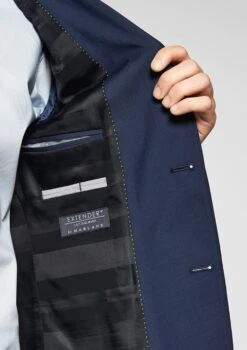 S.Oliver BLACK LABEL Colberts Slim Fit Business-colbert Cesano Heren Navy -Herenkleding Winkel eccfe59e9e63b5e105046a7db9cf8709