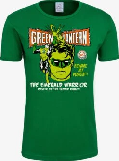 Logoshirt T-shirts Shirt Green Lantern Power Heren Groen