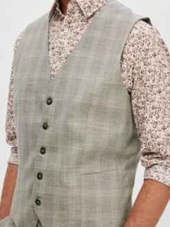Selected Homme Gilets Gilet Heren Lichtgrijs -Herenkleding Winkel eea02e7759b7a73b212ad609930ca149