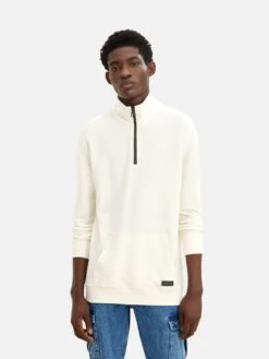 TOM TAILOR Denim Longsleeves Shirt Heren Beige -Herenkleding Winkel eee3f545ff2d9995faa6acdc5c16eae3