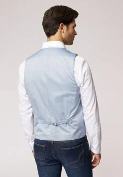 ROY ROBSON Gilets Gilet Heren Lichtblauw -Herenkleding Winkel ef5ba7473965398efa35afe9df4c9a35