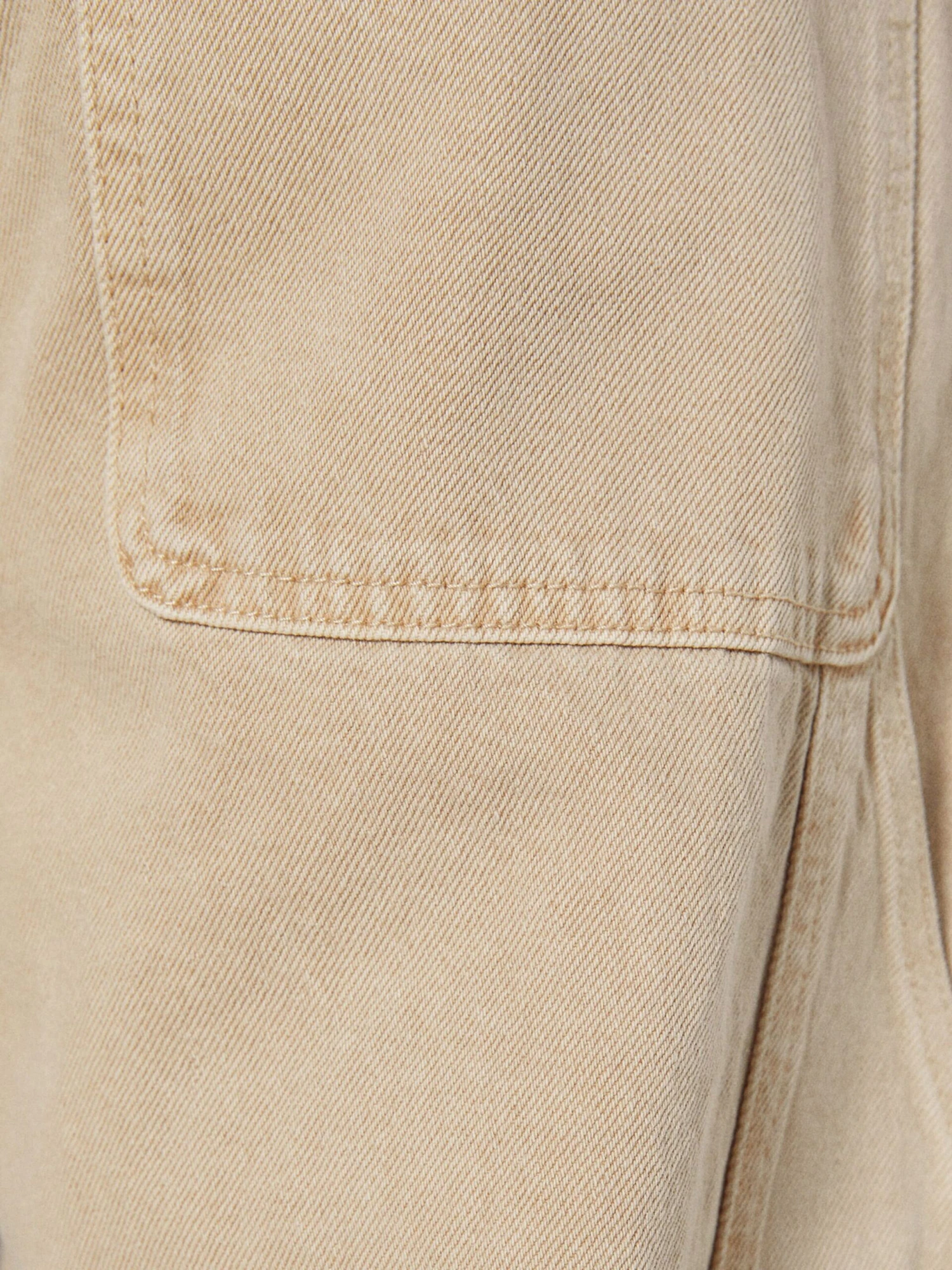 BERSHKA Jeans Loosefit Jeans Heren Donkerbeige 5 BERSHKA Jeans Loosefit Jeans Heren Donkerbeige - Afbeelding 5