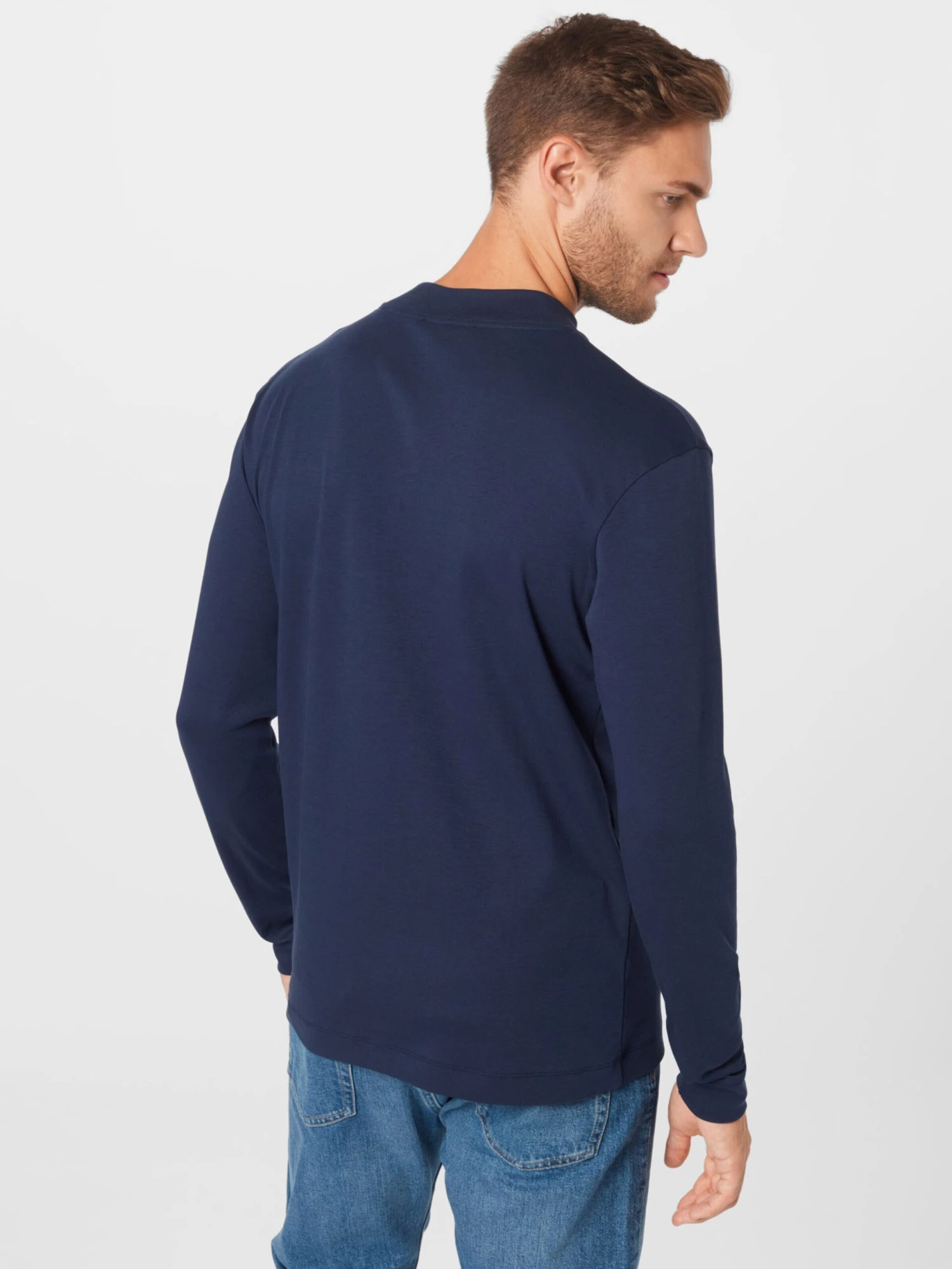 DRYKORN Longsleeves Regular Fit Shirt Moritz Heren Navy 4 DRYKORN Longsleeves Regular Fit Shirt Moritz Heren Navy - Afbeelding 4