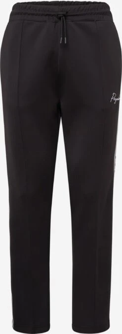 Pegador Sweatpants Regular Bandplooibroek Heren Zwart