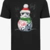 F4NT4STIC T-shirts Shirt Star Wars Heren Zwart