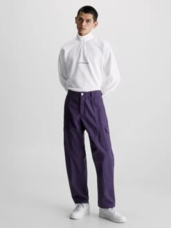 Calvin Klein Jeans Longsleeves Shirt Heren Wit -Herenkleding Winkel f7629af59b9e6750b313495332facef1