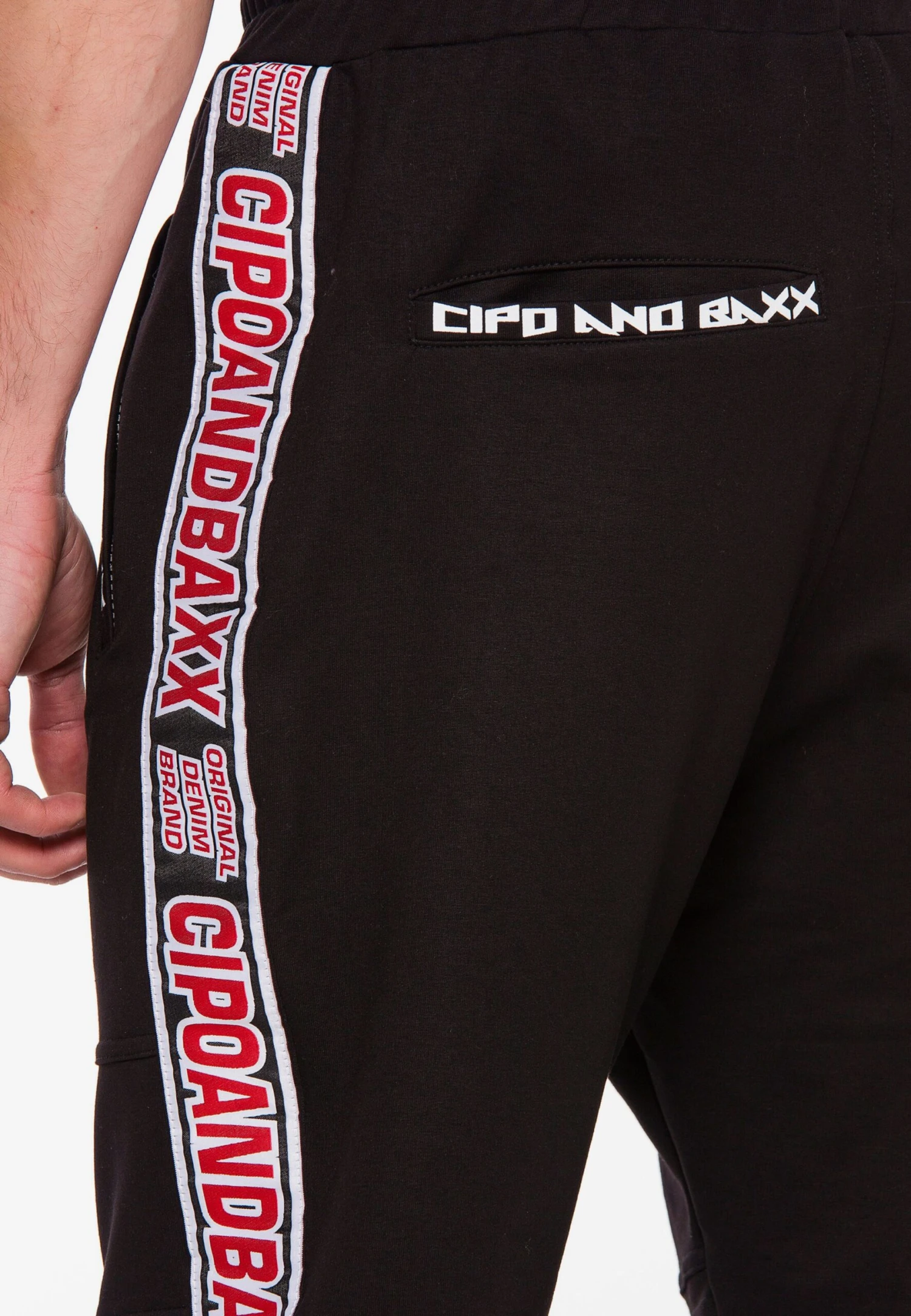 Cipo & Baxx Sweatpants Loosefit Broek Ninja Heren Zwart 8 Cipo & Baxx Sweatpants Loosefit Broek Ninja Heren Zwart - Afbeelding 8