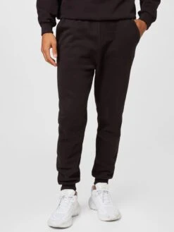 Sweatpants Tapered Broek Heren Chocoladebruin -Herenkleding Winkel f987a856168d487d01c5ca07265bb491
