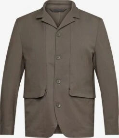 ESPRIT Blazers Regular Fit Colbert Heren Kaki