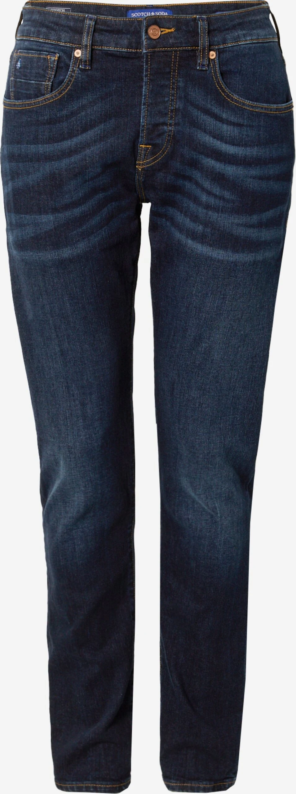 Scotch & Soda Jeans Slimfit Jeans Ralston Heren Donkerblauw 1 Scotch & Soda Jeans Slimfit Jeans Ralston Heren Donkerblauw