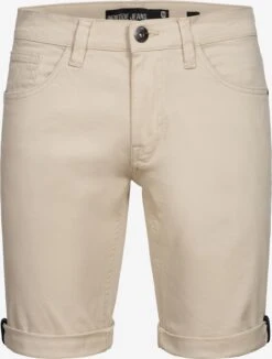 Indicode Jeans Shorts Regular Broek Villeurbanne Heren Sand