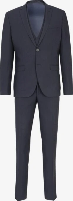 Pakken & Kostuums Slimfit Pak Heren Marine