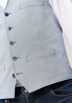 ROY ROBSON Gilets Gilet Heren Lichtblauw -Herenkleding Winkel fd13dfd0309a2e9e15802a94fc076cb2