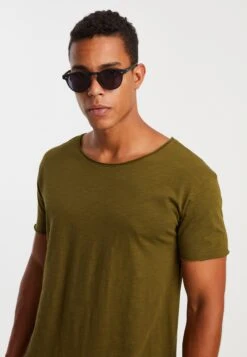 T-shirts Shirt Heren Kaki -Herenkleding Winkel fd5c08b2187a8d6081f6cd3131df6aea